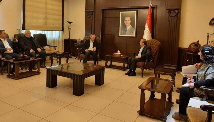 وزير الإدارية المحلية ورئيس أركان هيئة الحشد الشعبي