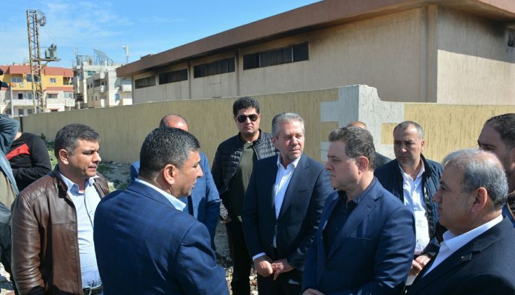 جولة تفقدية لمواقع السكن البديل